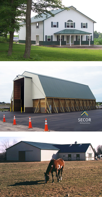 Post Frame Pole Barn Building Design Construction Rochester Lyons Syracuse NY